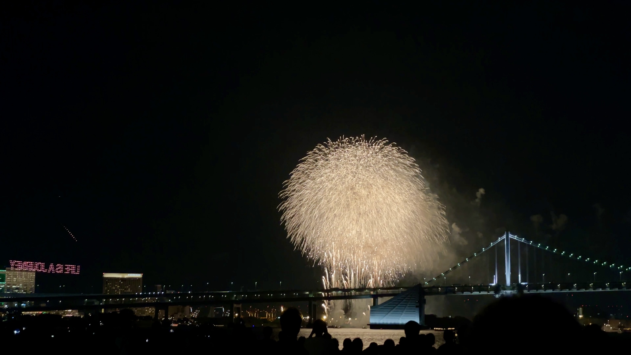 晴海フラッグ 「STAR ISLAND 2024」の花火（はるみライフ＋）