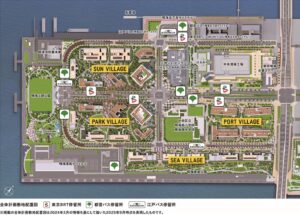 HARUMI FLAGの街区全体図（はるみライフプラス）