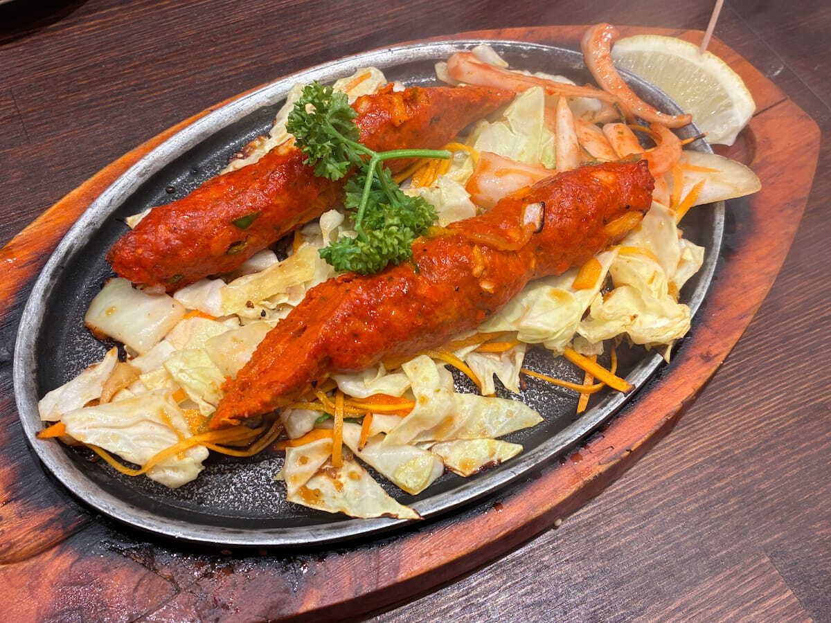 晴海フラッグ グラス晴海店のシークケバブ２p（はるみライフプラス）