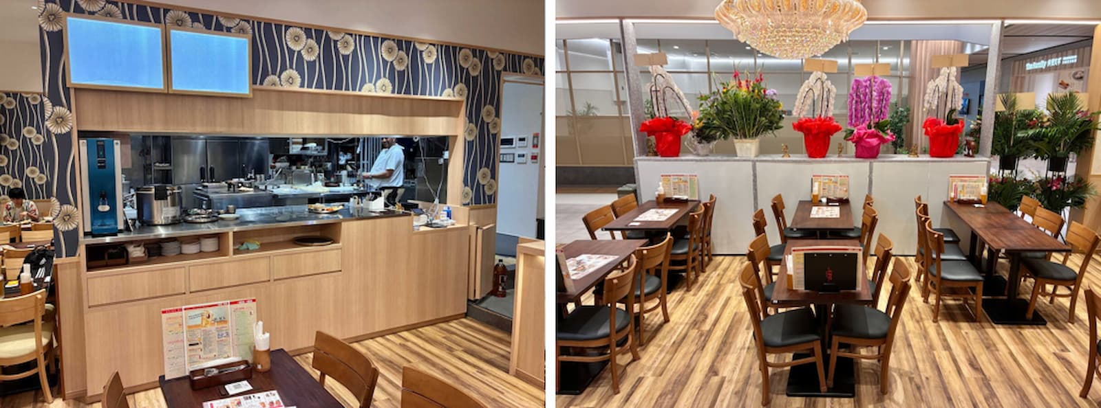 晴海フラッグ グラス晴海店の店内（はるみライフプラス）