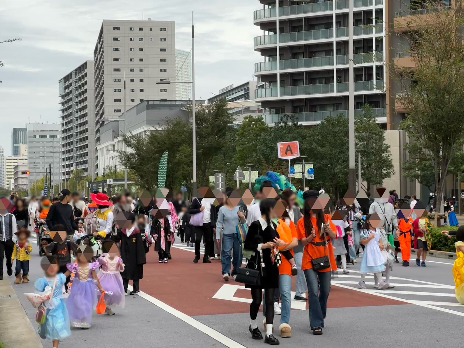 晴海フラッグ 「ハルフラハロウィン」パレードの様子➁（はるみライフ＋）