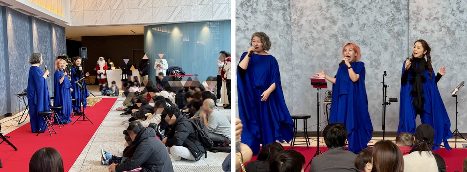 晴海フラッグ ハルフラクリスマスワンダーランド ゴスペルのパフォーマンス（はるみライフプラス）