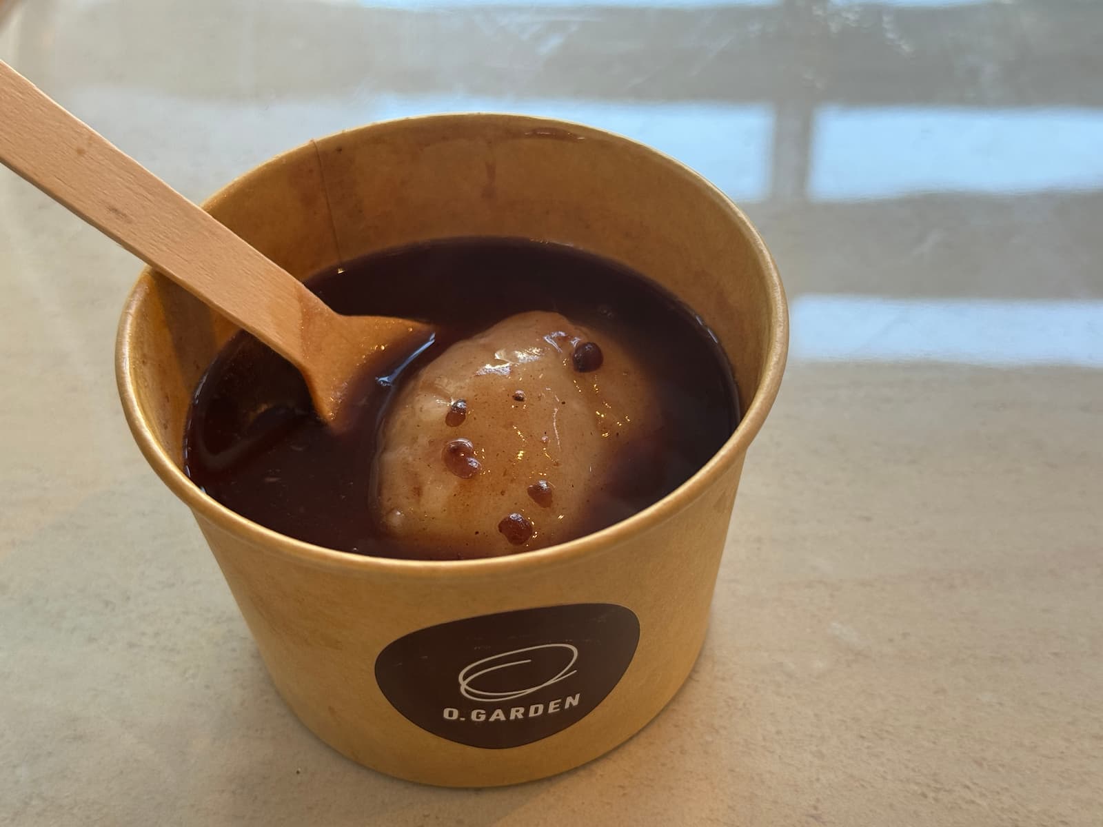 晴海フラッグ 新春餅つき体験会のおしるこ（はるみライフ＋）