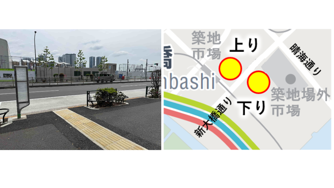 東京BRTに新ルート！晴海フラッグから築地・銀座・東京駅へ直通のルート図ーはるみライフ＋