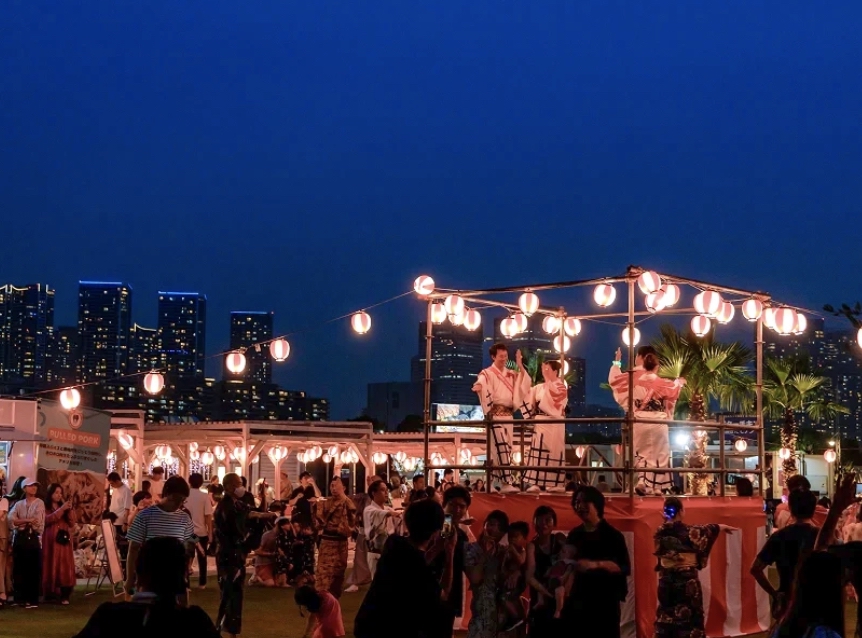 6_過去の様子_盆踊り（はるみライフプラス）