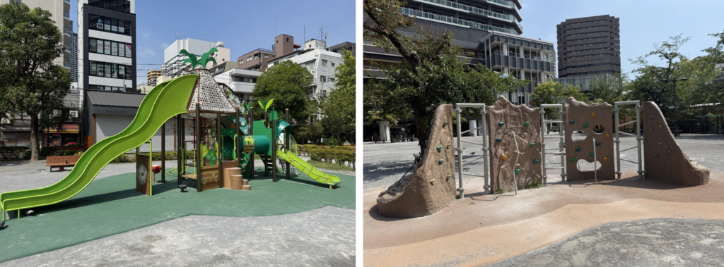 月島第二児童公園遊具（はるみライフ＋）