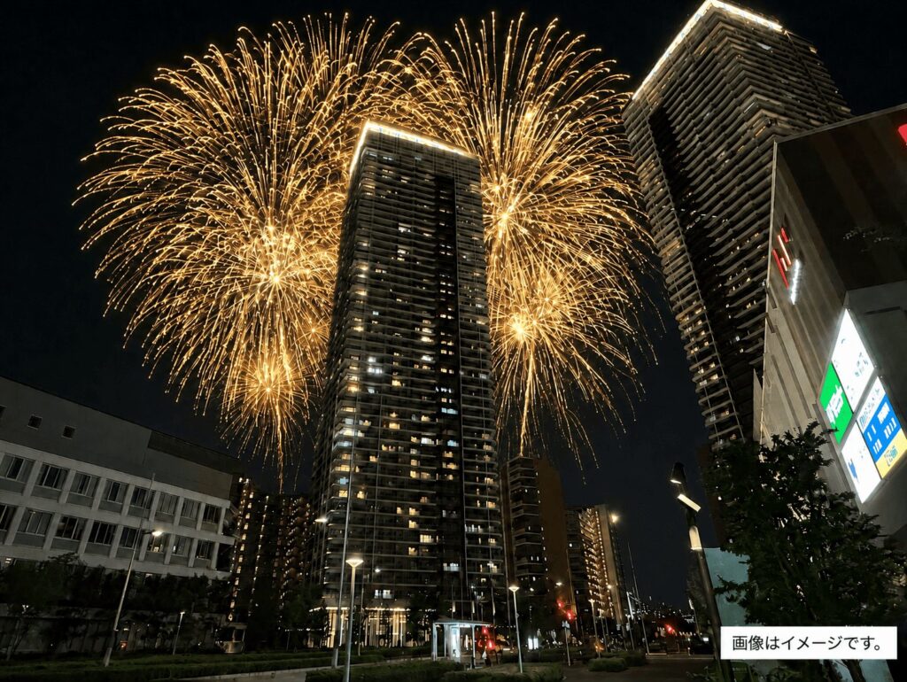 東京湾大華火祭2026は完全チケット制！観覧席、どこにする？のアイキャッチ (はるみライフプラス)