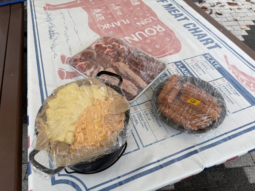 東京湾岸の景色を楽しみながらアメリカンBBQ！晴海ふ頭公園「O.GARDEN GRILL」食材1（はるみライフプラス）