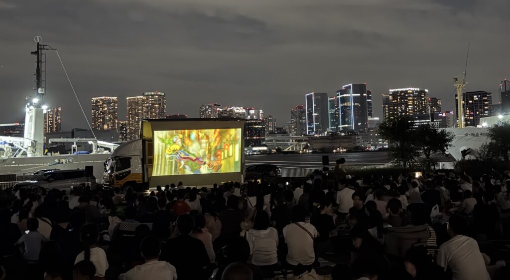 野外映画祭が今年も開催！HARUMI SUNSET CINEMAの写真ーはるみライフプラス