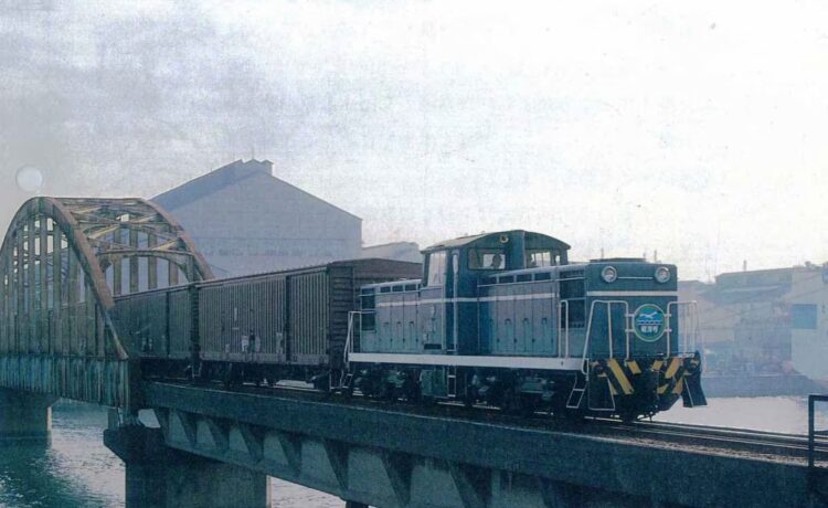 晴海フラッグ 東京都港湾局「東京港貨物専用鉄道のあゆみ」より➁（はるみライフプラス）